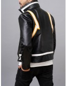 My Hero Academia Denki Kaminari Cosplay Costume Leather Jacket | MHA Denki Outfit